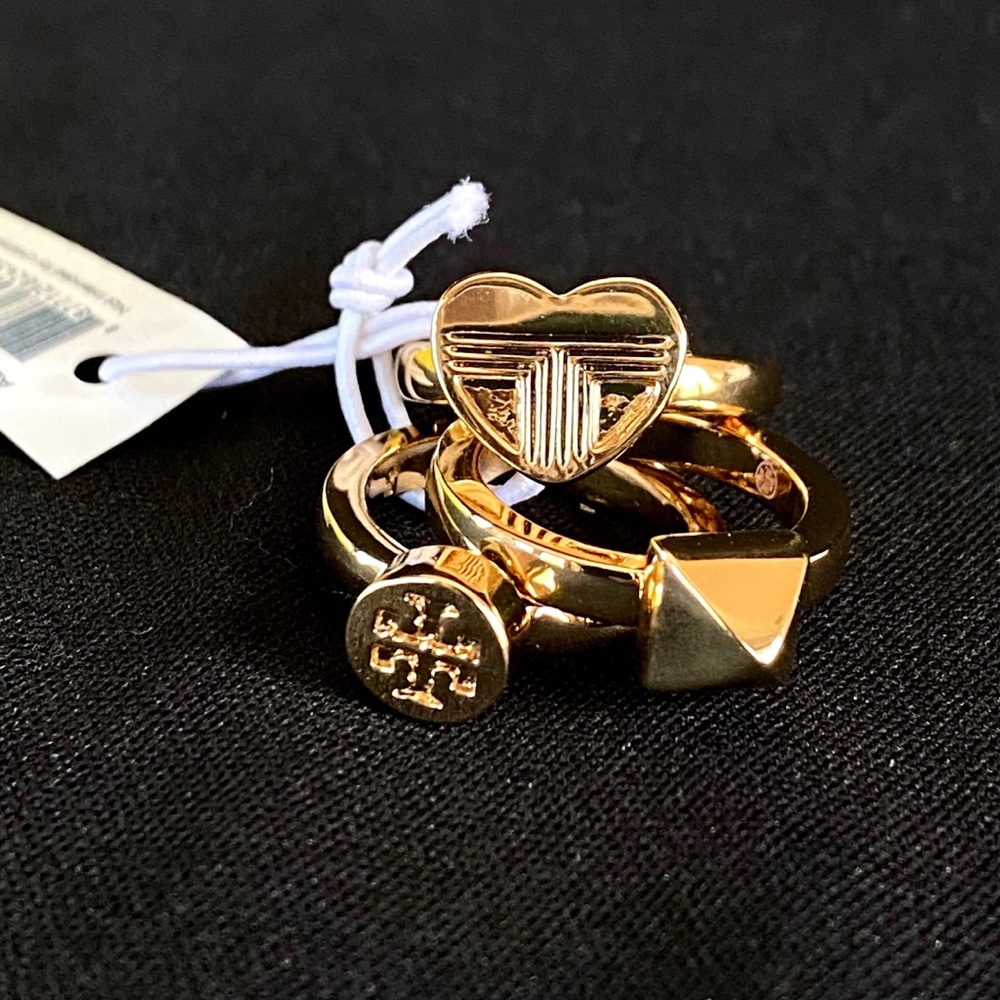 Tory Burch Adeline Stackable Rings